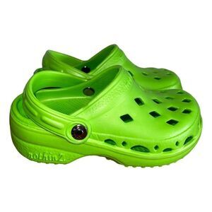 NothinZ Breeze Plastic Clog in Children's Size 12
